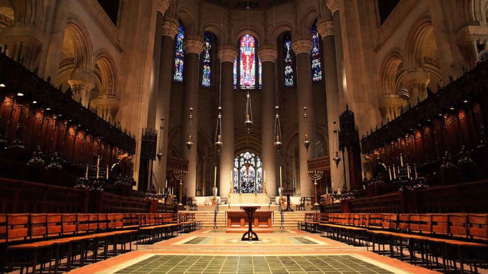 PHOTO: Interior of Cathedral of St. John the Divine in New York.