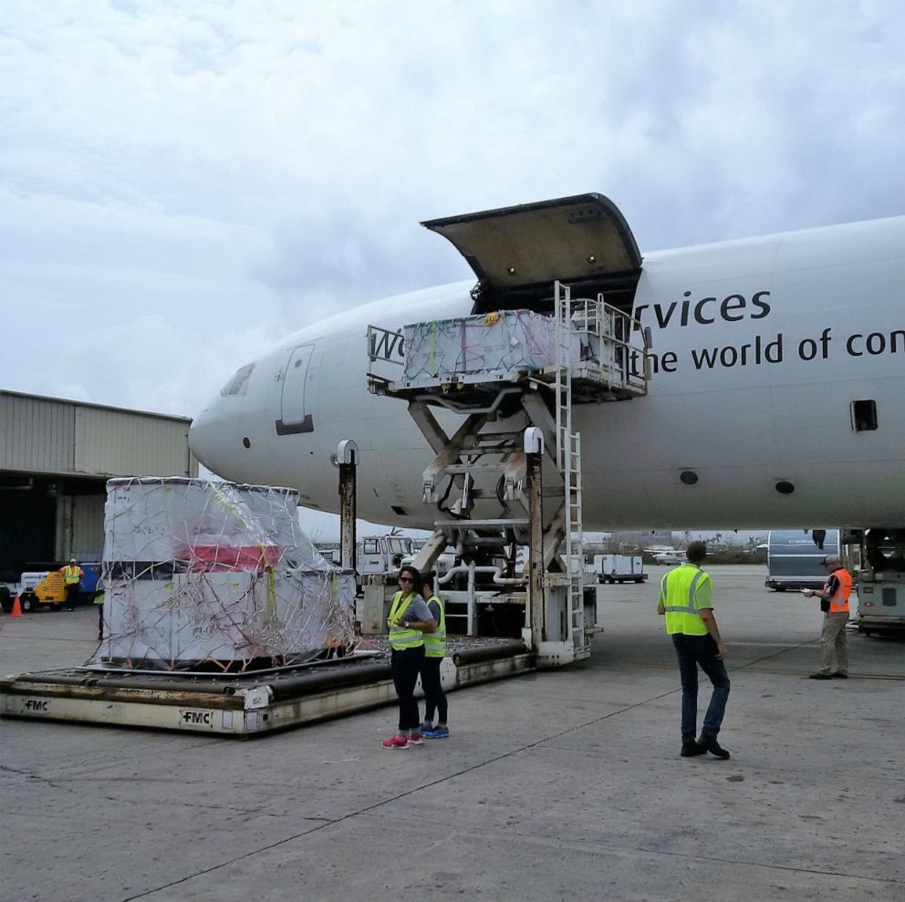 PHOTO: The Strategic National Stockpile houses pre-packed and transport-ready containers for delivery anywhere in the United States within 12 hours of a federal decision to deploy.