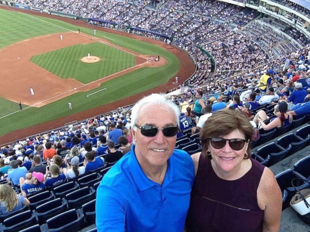 PHOTO: Jack Candini seen with his wife, Marian Candini. The couple lives in Milford, Massachusetts.