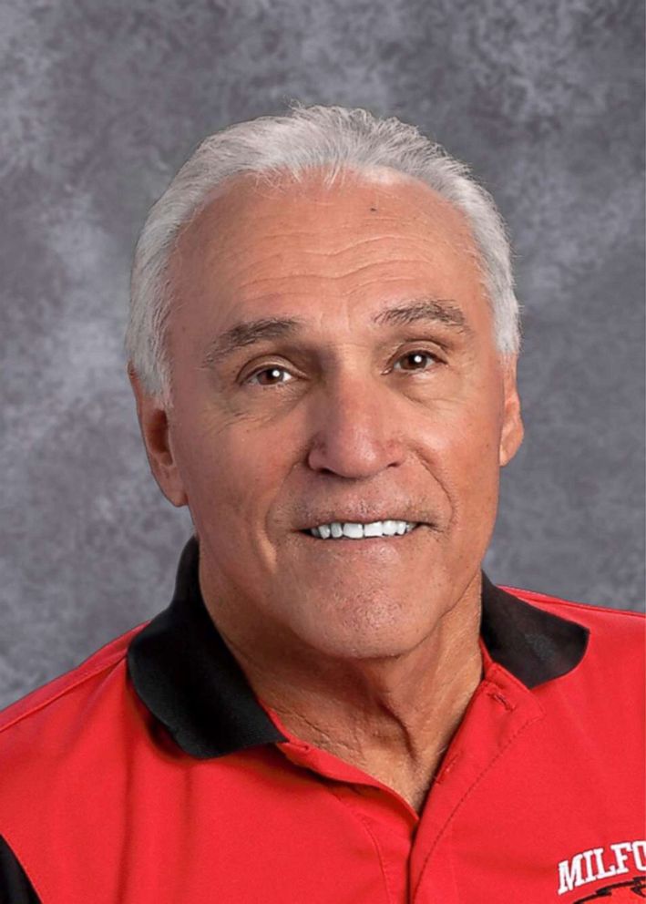 PHOTO: Dennis "Jack" Candini, 71, taught for 32 years at Milford High School in Milford, Massachusetts, before retiring in 2004 and has been substitute teaching since.