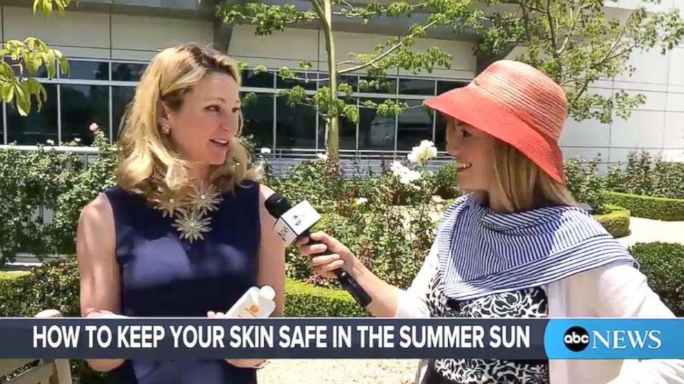 PHOTO: Tips for keeping skin safe in the sun during summer.