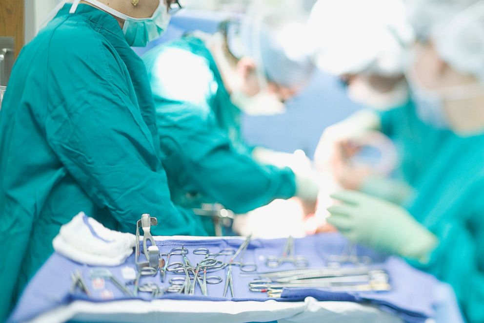 PHOTO: Surgeons operate on a patient in this undated stock photo.