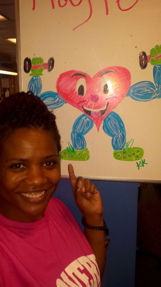 PHOTO: Tara Robinson, 44, is photographed on May 16, 2014, the last day of her cardiac rehabilitation.
