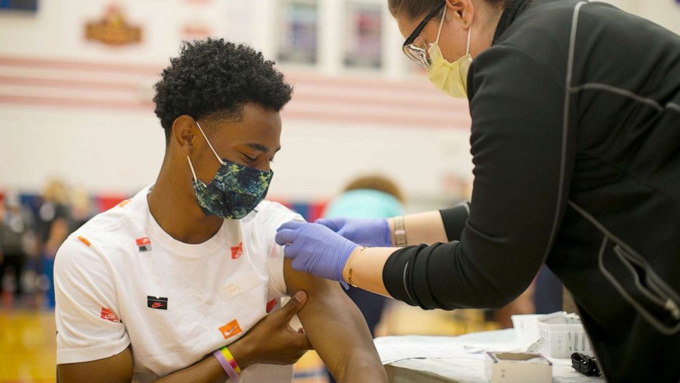 High school students receive the COVID-19 vaccine.  What do they think?