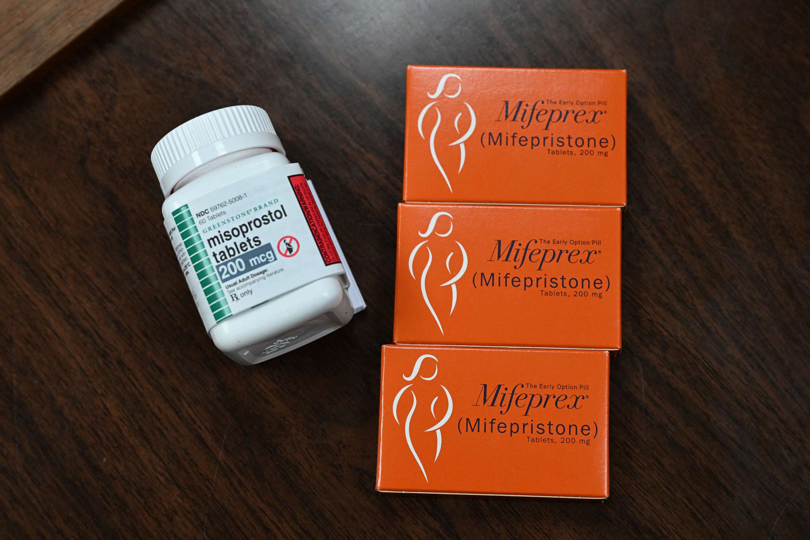 PHOTO: Mifepristone (Mifeprex) and Misoprostol are seen at the Women's Reproductive Clinic in Santa Teresa, New Mexico, June 17, 2022.