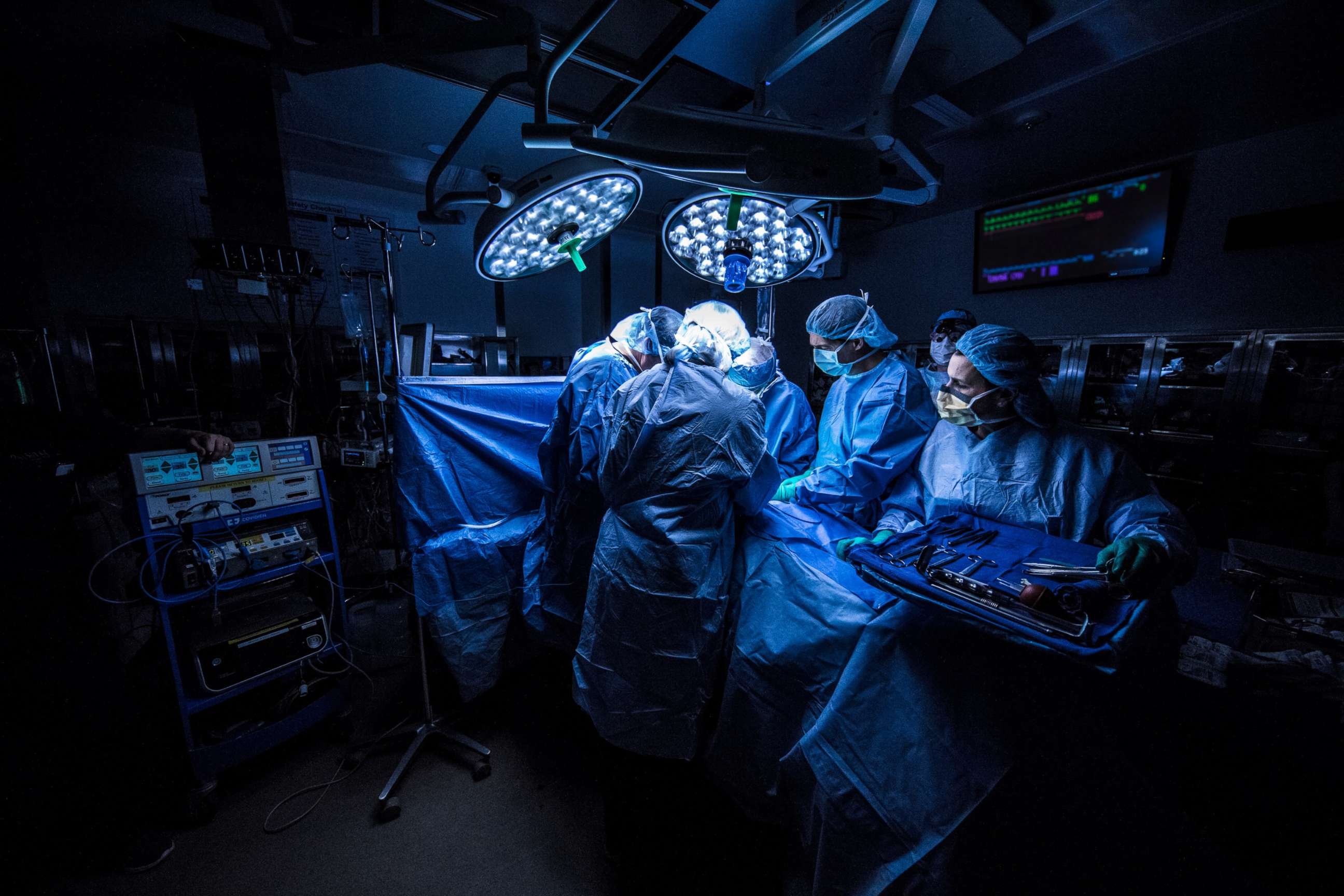 PHOTO: Doctors at the Baylor University Medical Center at Dallas, in Texas, helped to deliver the first baby born in the U.S. from an transplanted uterus. 
