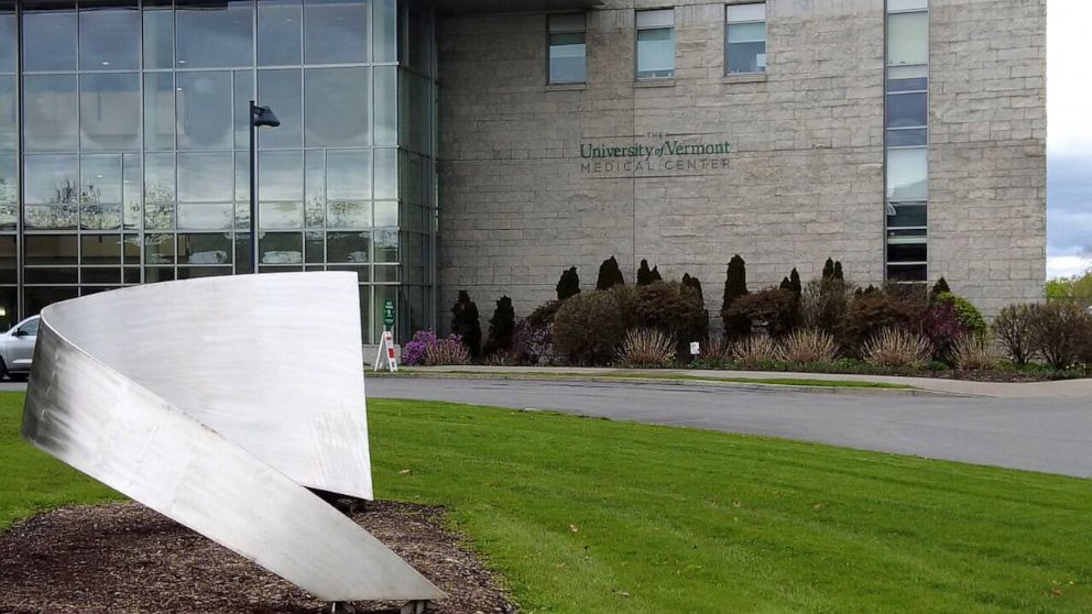 PHOTO: Cyber criminals targeted the University of Vermont medical center in Burlington, Vt., in October 2020 taking most of its computer systems offline for 28 days and causing $50 million in damage.