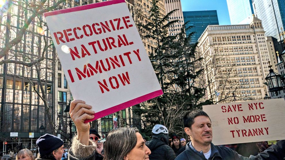 Nearly 1,500 NYC municipal workers fired for not being vaccinated against COVID