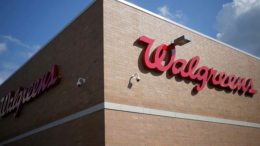 PHOTO: Walgreen Co. signage is displayed outside one of the company's stores in Louisville, Ky., Sept. 30, 2013.