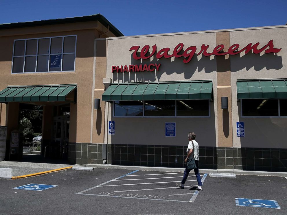 PHOTO: A customer enters a Walgreens store, on June 29, 2017, in San Anselmo, Calif.