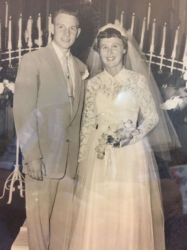 PHOTO: Ken and Evie Gregersen of Ankeny, Iowa have been married for 67 years.