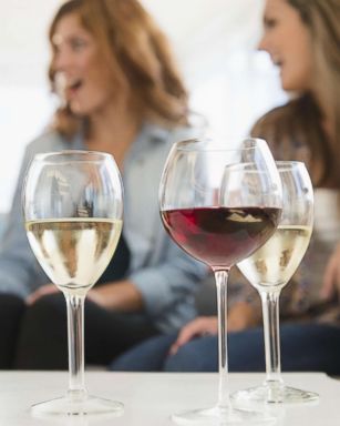 PHOTO: Women are pictured with wine glasses in an undated stock photo.