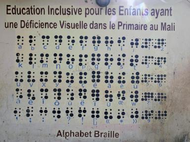 200 years after the creation of braille, blind people in Mali say it has allowed them to fit in