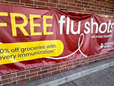 US flu season is underway, as cases surge in some areas and vaccinations lag