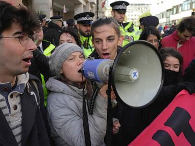 Youth activists protest to demand action on climate as big events open in NYC