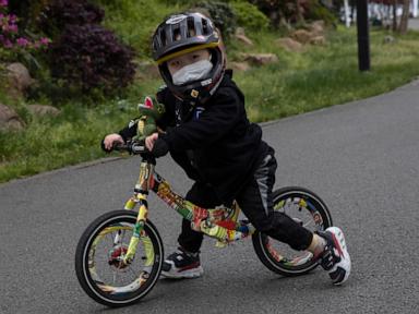 When should a kid start riding a bike? If it's a balance bike, you might be surprised how young