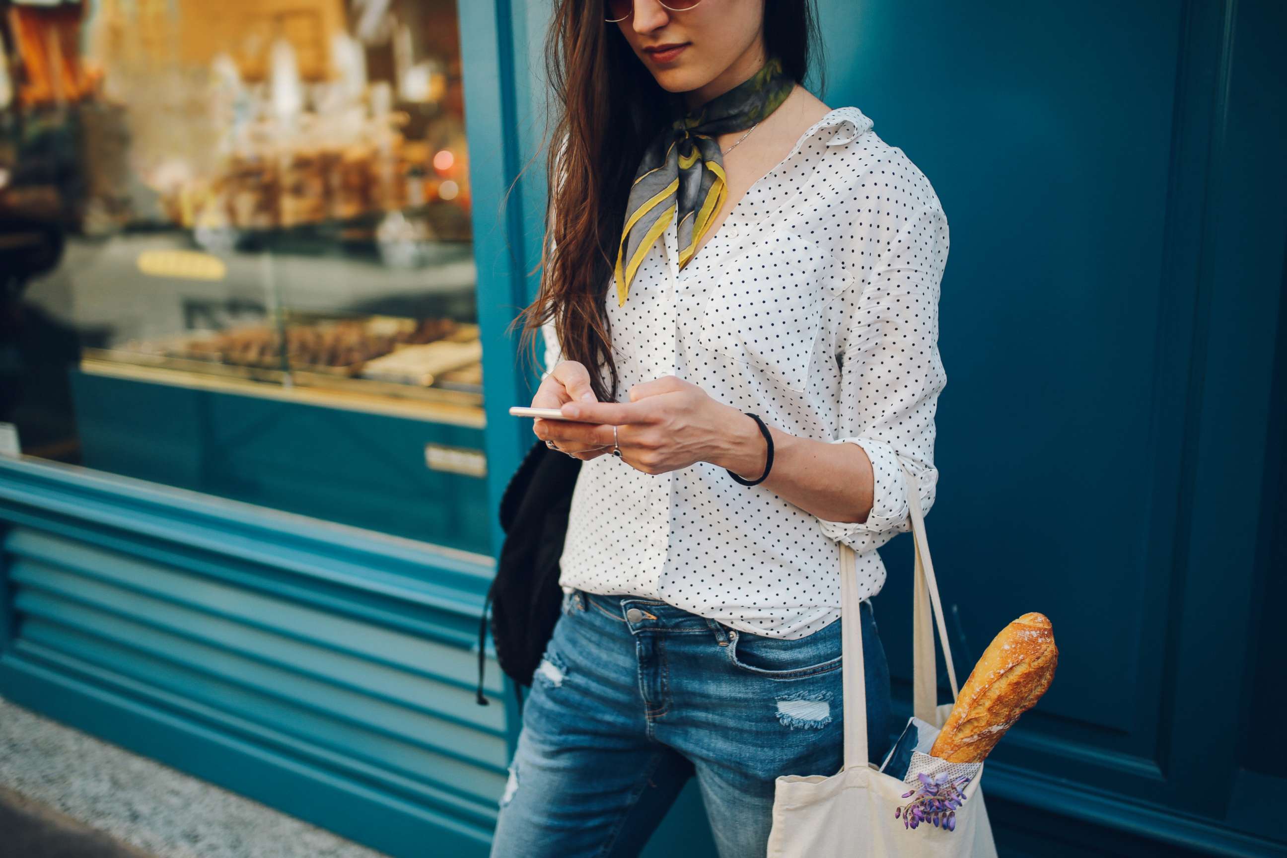 PHOTO: A woman holds a cell phone in this undated stock photo.