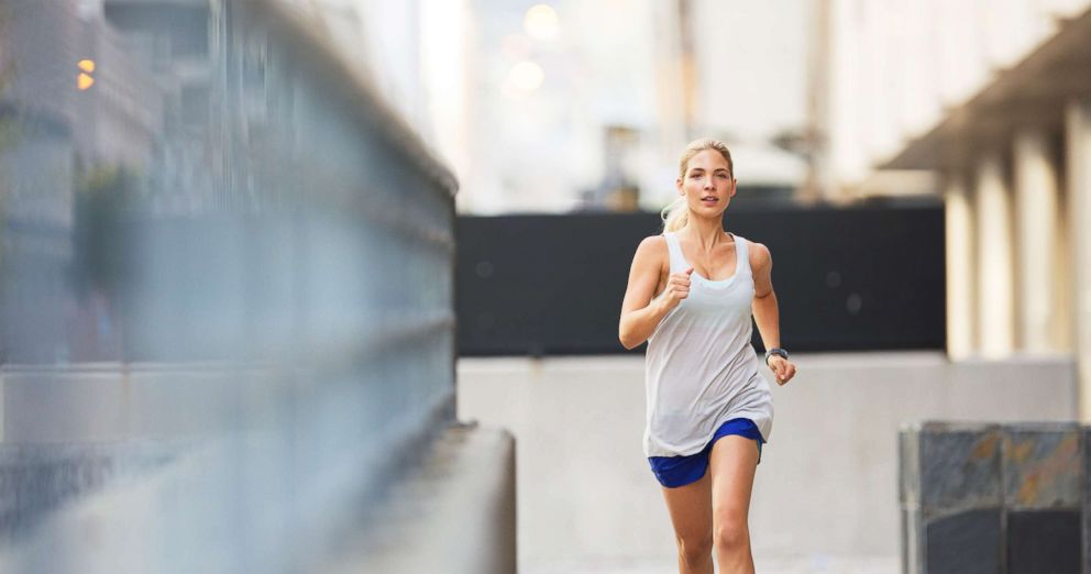 PHOTO: A woman is seen running in this undated stock photo.