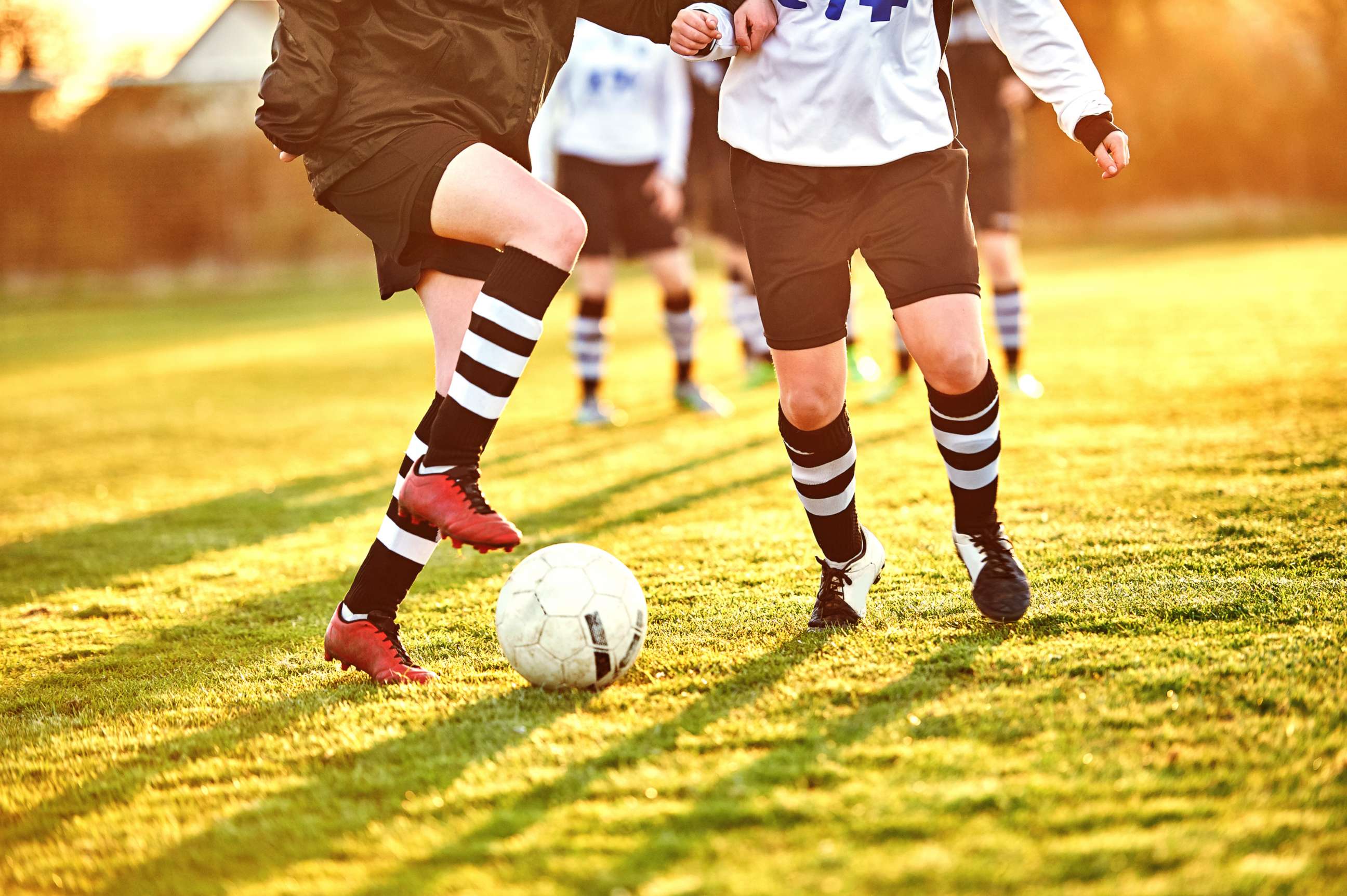 PHOTO: Women play soccer in this undated stock photo.