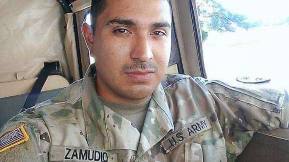 PHOTO: Sgt. Simon Zamudio of the U.S. Army Reserve is seen in this undated photo.