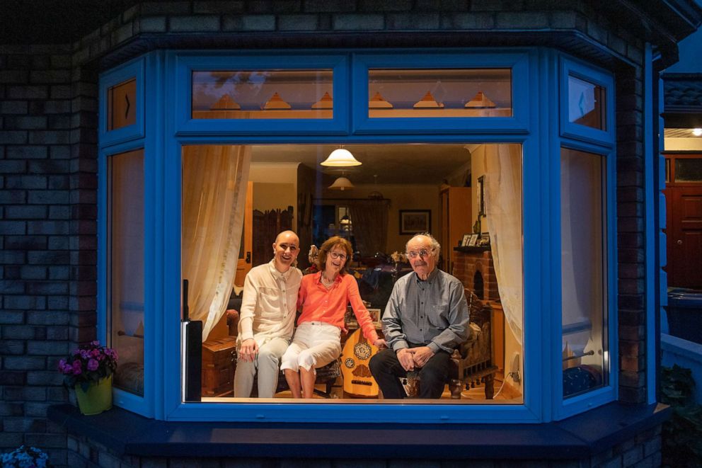 PHOTO: Irish photographer Ruth Medjber made family portraits during the Covid-19 pandemic lockdown. The photographs were published in the book "Twilight Together: Portraits of Ireland at Home."