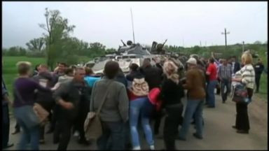 VIDEO: Pro-Russian Militants Shoot Down Two Ukrainian Helicopters 