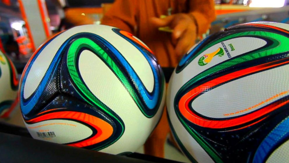 2014 World Cup Soccer Brazuca Ball Tests