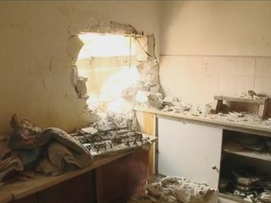 VIDEO: Mortar Blasts Hole Through Family's Kitchen in Israel