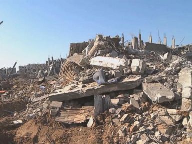 VIDEO: As Ceasefire Begins, Gazans Return Home To Find Rubble 