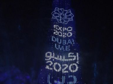 VIDEO: Middle East rings in the New Year with fireworks display.