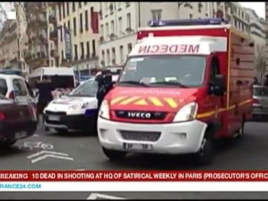 VIDEO: President Hollande confirmed that 11 are dead and four others are critically injured.