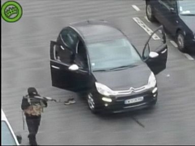 VIDEO: Manhunt Underway For Gunmen in Paris Terror Attack