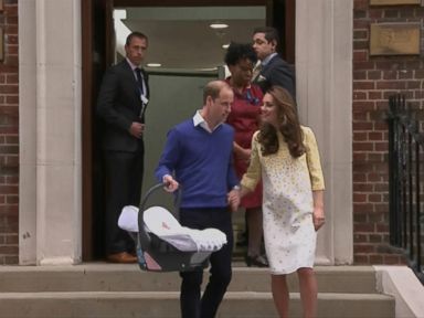 VIDEO: Kate Middleton, Prince William Leave Hospital With Their Baby Girl