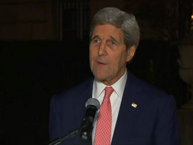 VIDEO: Secretary of State John Kerry made a surprise visit to Paris following the terror attacks that left 129 dead.