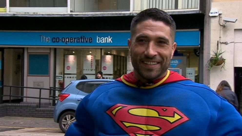 photo police turns into superman kirklands