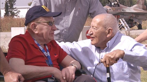 WWII Vet Reunites With Man He Saved From Concentration Camp 71 Years Ago -  ABC News