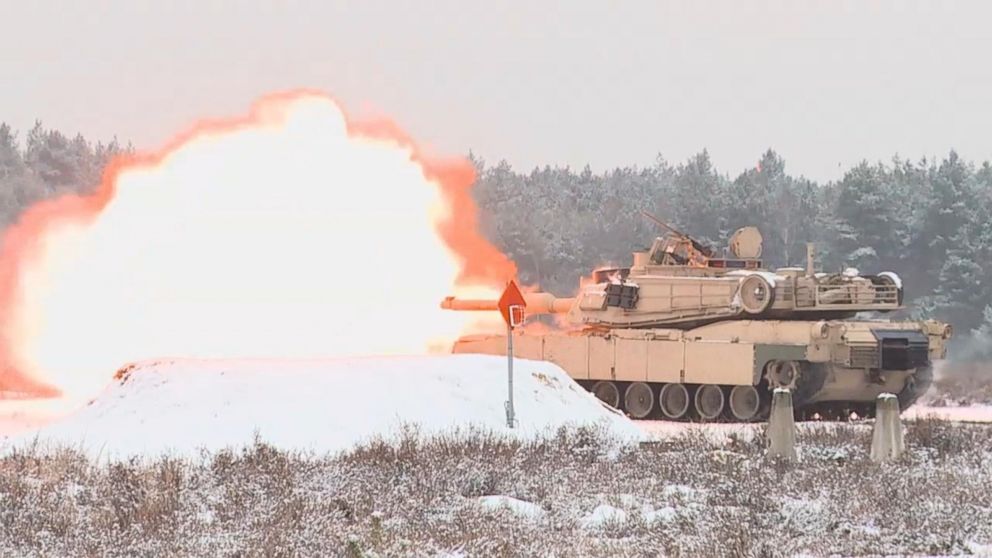 Video US Commanders Confident Deployment of Tanks in Poland Will ...