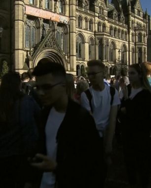 VIDEO: Vigil takes place in Albert Square for Manchester victims