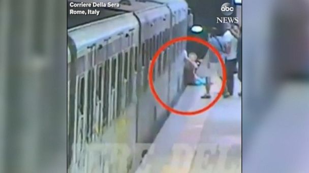 Video Woman Dragged By Train On Rome Metro Abc News