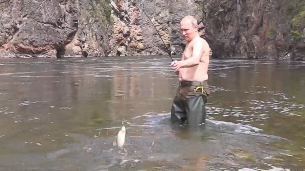 Video Vladimir Putin photographed shirtless, again, in Siberia - ABC News