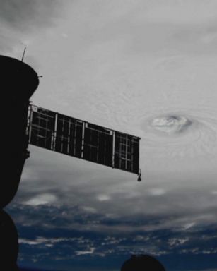 VIDEO: A shot from the International Space Station shows the hurricane as it strengthened over the Caribbean.