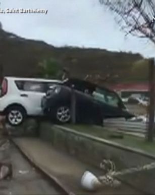 This harrowing video shows devastation in St. Barts caused by Hurricane Irma, which may be most powerful Atlantic storm in a decade.