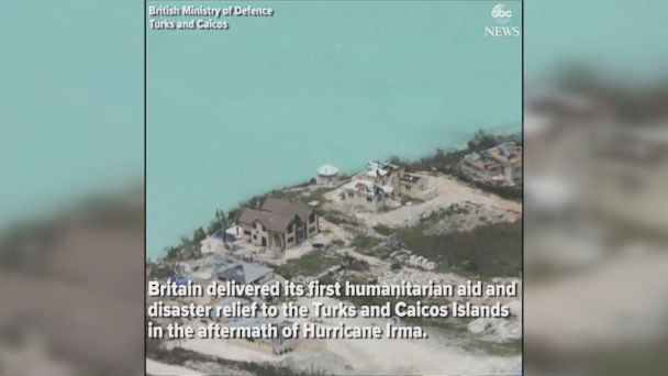 Video Plane arrives to help Turks and Caicos after Irma - ABC News