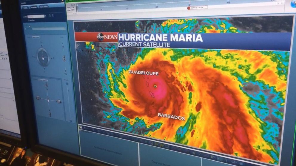 Video Hurricane Maria Strengthens To Category 4 - ABC News