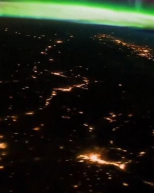 VIDEO: Aurora Borealis as seen from the ISS