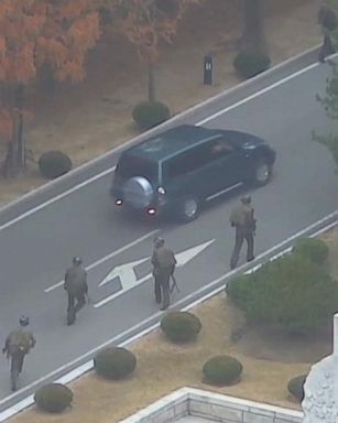 VIDEO: Dramatic video shows North Korean soldier's defection