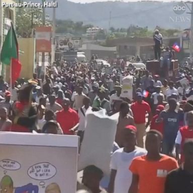 VIDEO: Anti-Trump protesters in Haiti temporarily close US Embassy