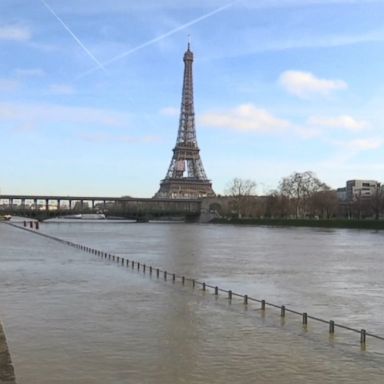 Paris is under siege from near record-breaking rain. 