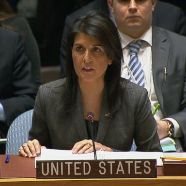 VIDEO: U.S. Ambassador to the United Nations Nikki Haley says, "Our goal must be to end the use of these evil, unjustifiable weapons."