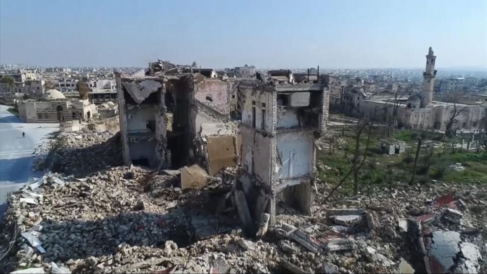 Syrian government bombing of rebel area continues despite Russian pause ...